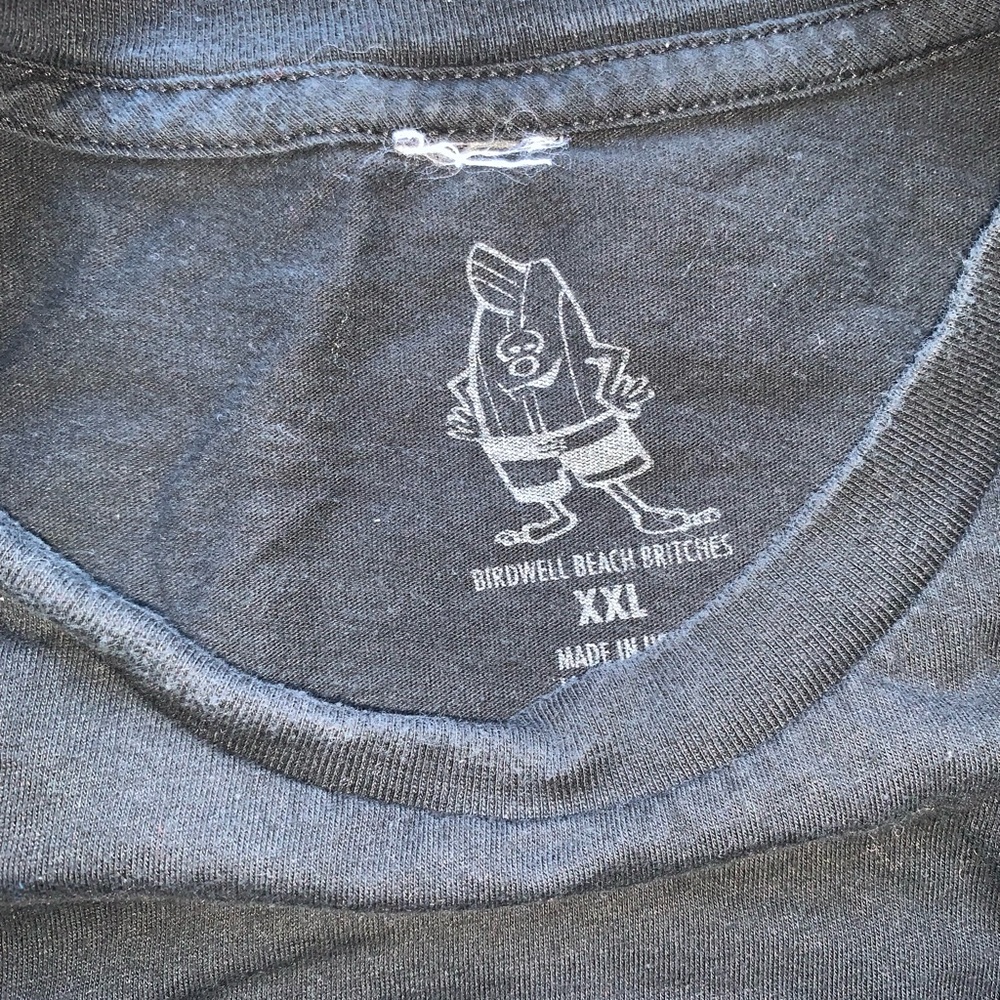 Men’s Birdwell Surf graphic t-shirt XXL Mollusk Almond Katin